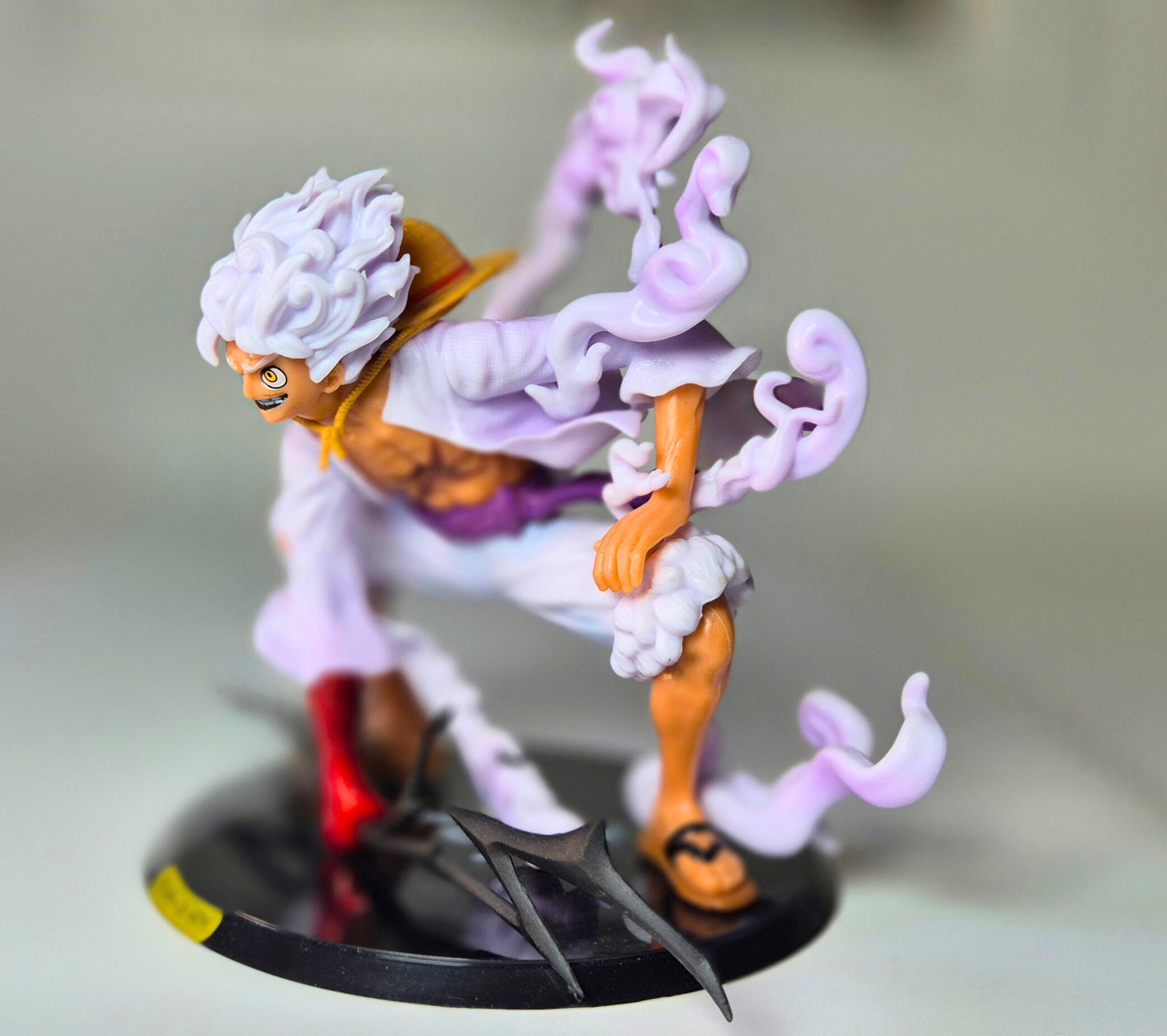 Figurine Monkey D. Luffy Gear 5 – One Piece – 21 cm – PVC de Haute Qualité – Édition Collector Anime Manga