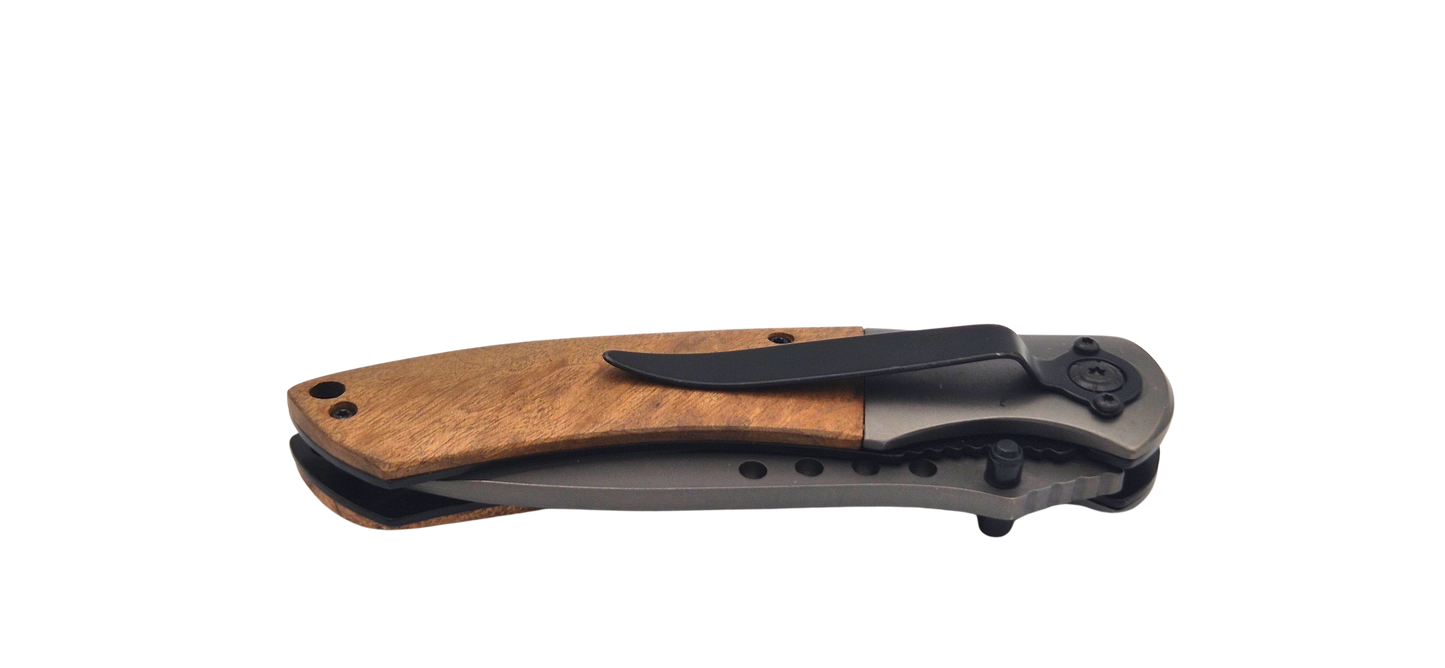 Couteau personnalisé avec votre écriture informatique - Couteau de survie et camping