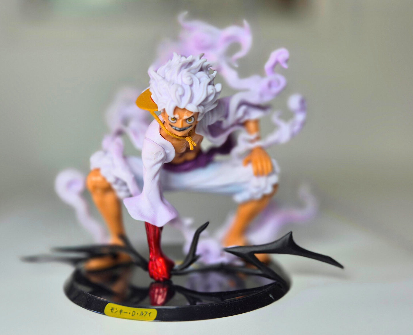 Figurine Monkey D. Luffy Gear 5 – One Piece – 21 cm – PVC de Haute Qualité – Édition Collector Anime Manga