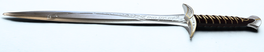 Épée Hobbit – Réplique de l'épée de Bilbon – Cosplay réaliste – Lame sécurisée avec revêtement Caoutchouc et Noyau en Fibre de Verre – épée de Pirate - Seigneur des Anneaux