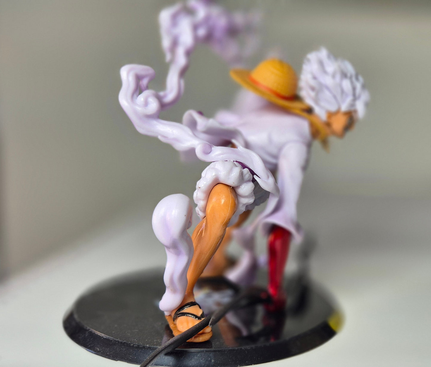 Figurine Monkey D. Luffy Gear 5 – One Piece – 21 cm – PVC de Haute Qualité – Édition Collector Anime Manga