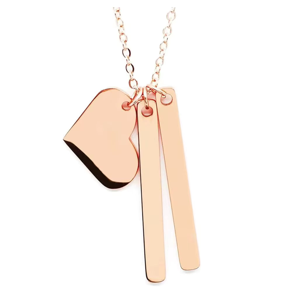 Collier pendentif personnalisé prénoms 3 médaillons (or ou argent)