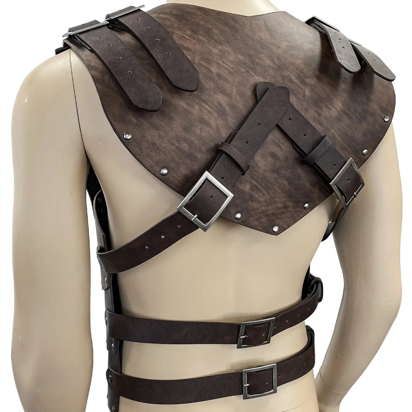 Générique Armure Viking de Buste Noir - Armure médiévale Poitrine pour Cosplay
